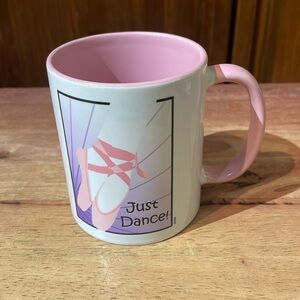 Dance Coffee Mug "Just Dance!" NEW